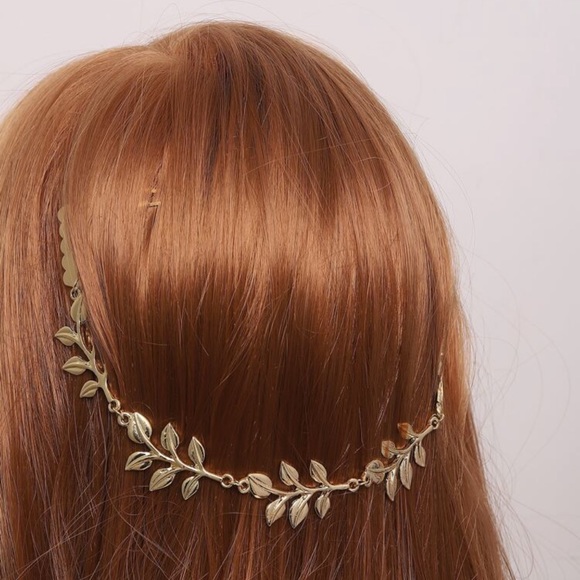 51Twenty Accessories - CAYE GOLD LEAF HAIRPIN DECOR BOHO COMB